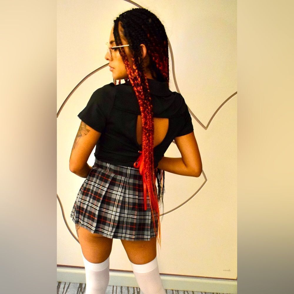 Adult School Girl Costume   - Picture 3 of 7